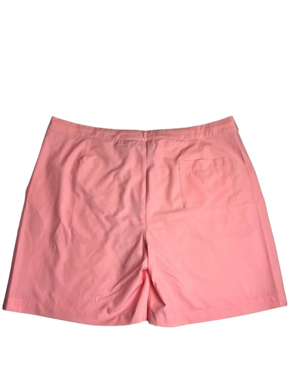 New Men's Argyle Grant pink swim trunks size 38